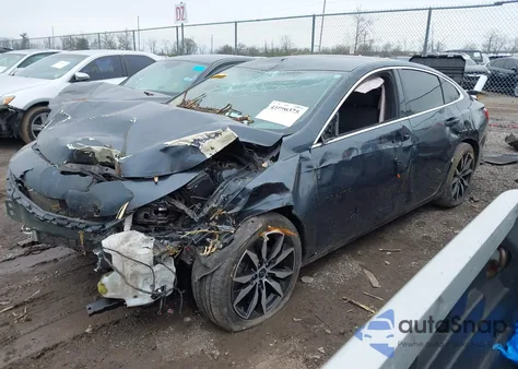 2021 Chevrolet Malibu Fwd Rs из США, поврежденный, VIN 1G1ZG5ST7MF077287